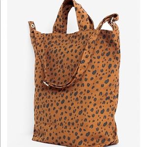 Baggu Leopard canvas Duck Bag - NEW